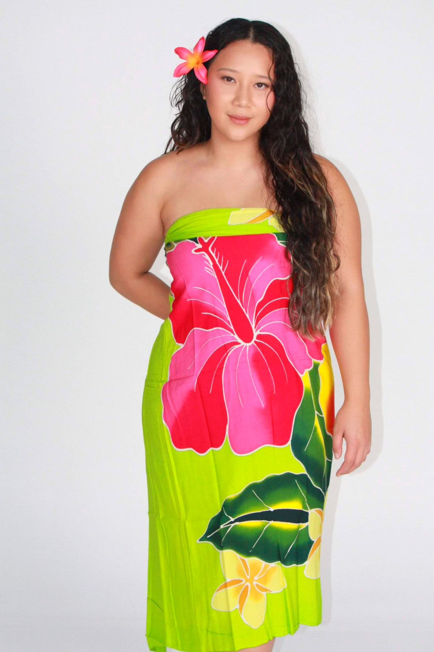 Lavalava-Ie Hawaiian Rayon Sarong