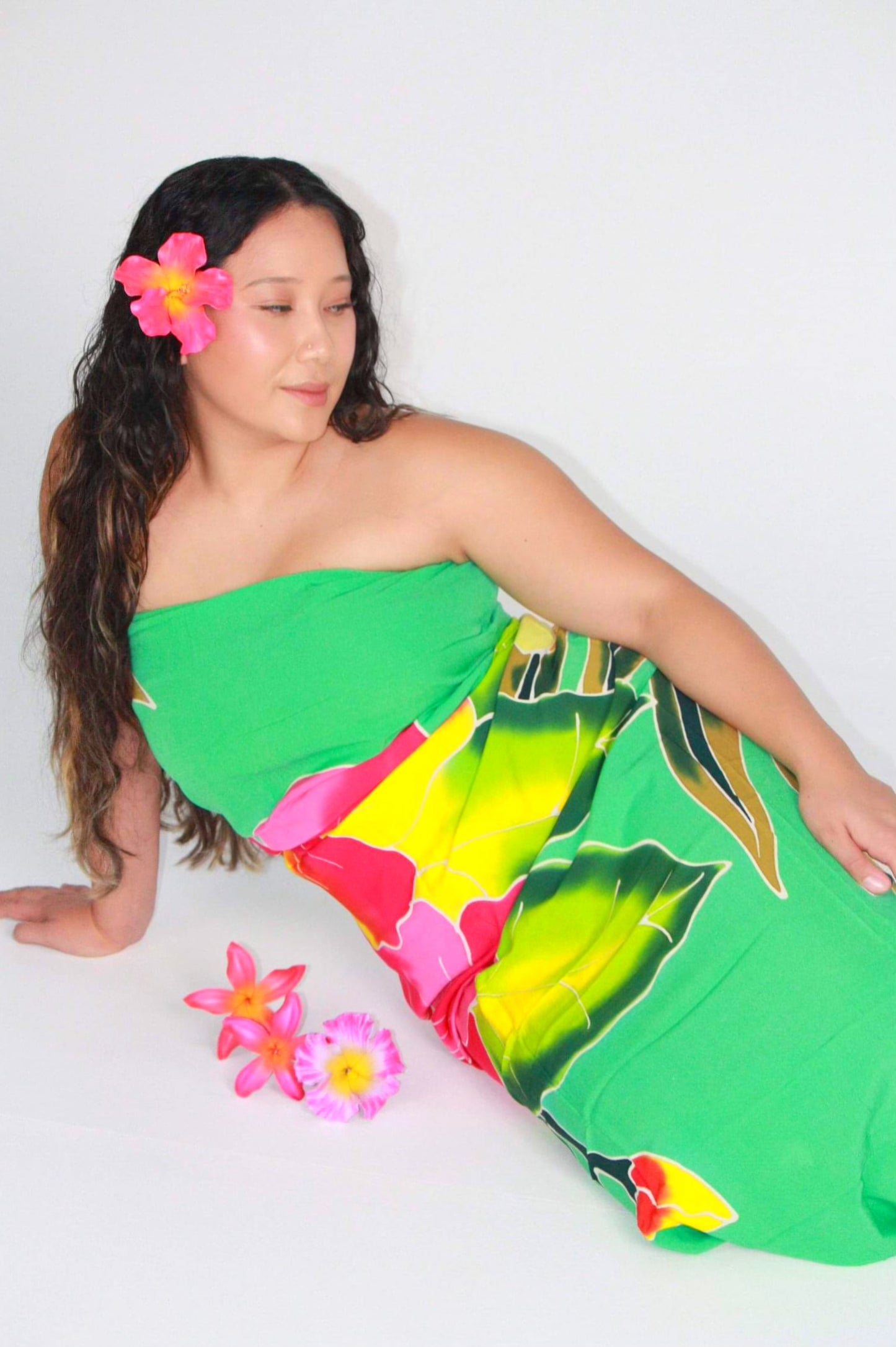 Lavalava-Ie Hawaiian Rayon Sarong