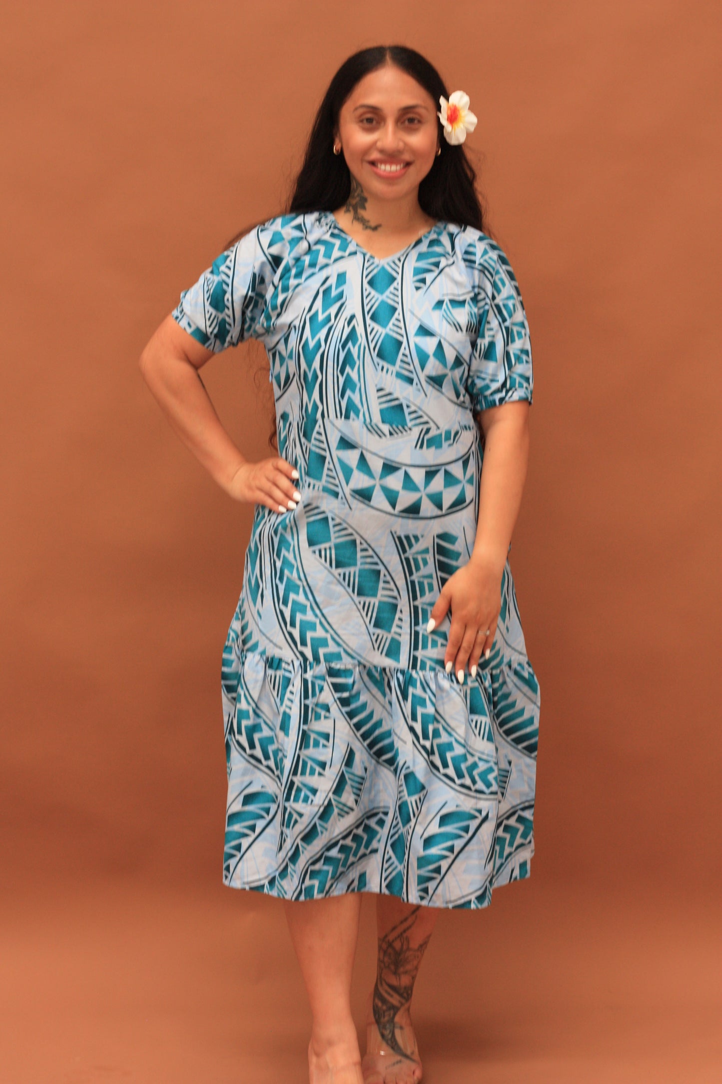 Kalavata Women's Teal Dress