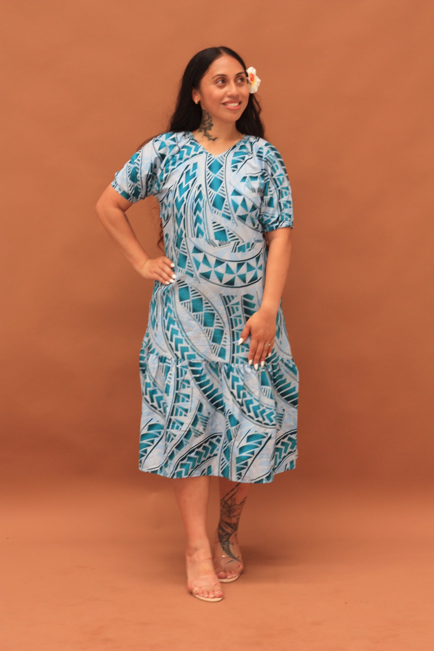 Kalavata Women's Teal Dress