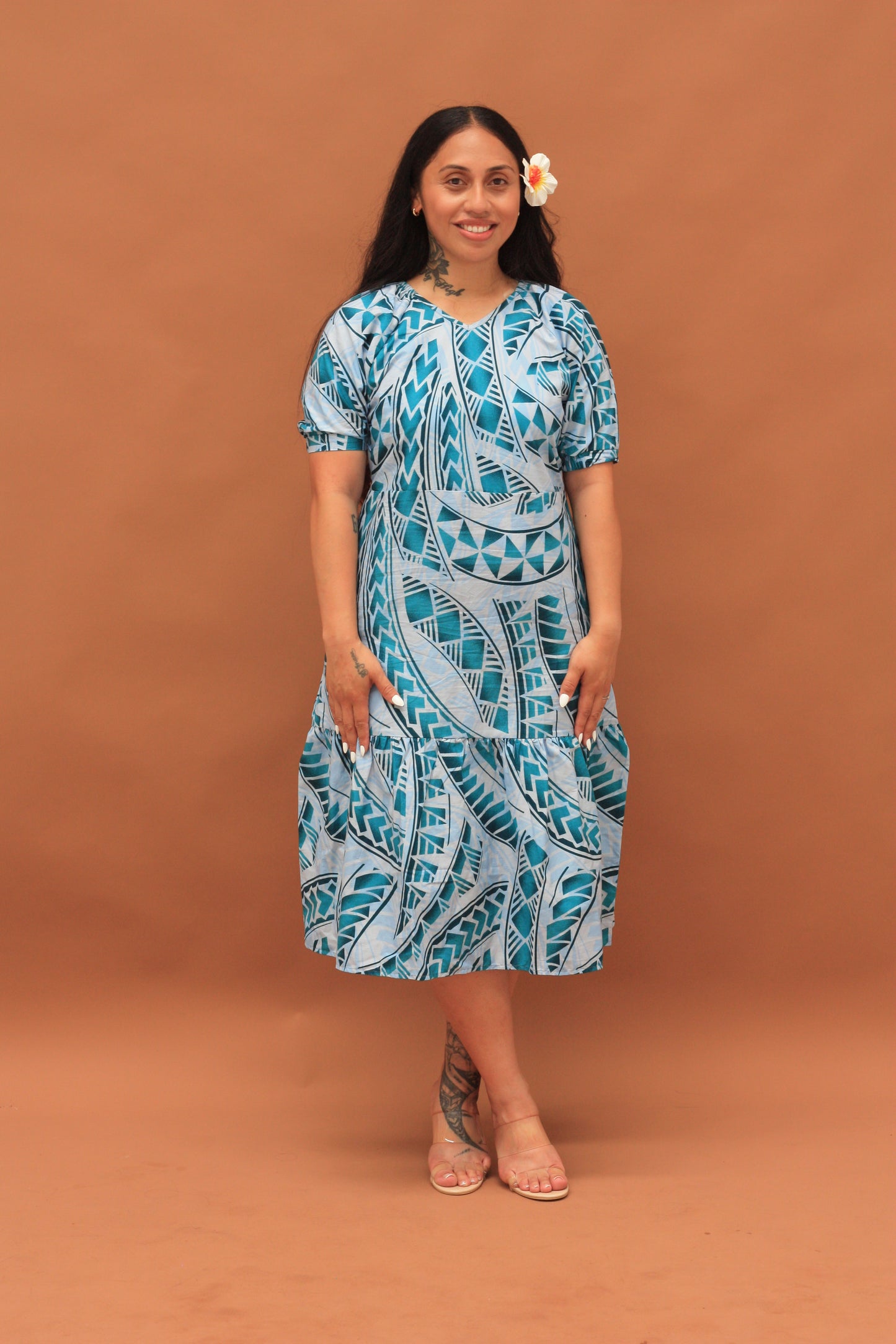 Kalavata Women's Teal Dress